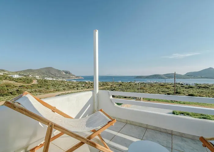 Luxury House With Panoramic View, St George, Antiparos Apartment