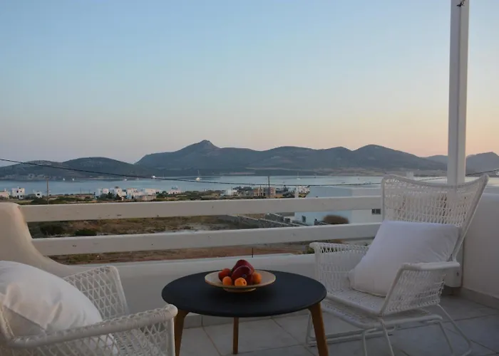 Luxury House With Panoramic View, St George, Antiparos Apartment